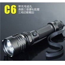 Q5CREEZ2强光手电套装战术手电强光手电筒充电led手电