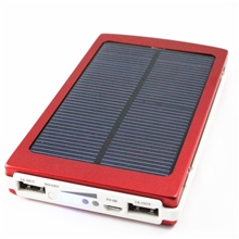 10000毫安双USB输出太阳能手机移动电源充电宝PHS-053B