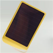 2600mAh非晶硅土豪金太阳能手机充电器移动电源充电宝PS-003A