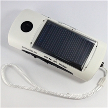 三合一太阳能收音机手电筒PR-006