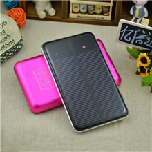 太阳能移动电源太阳能充电器礼品苹果三星移动电源