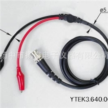 厂家热销高压测试线YTEK3.640.003红黑分叉线BNC&mdash;双夹线