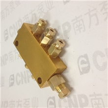 可调油脂分配器3-12位可调式油排南方泵业