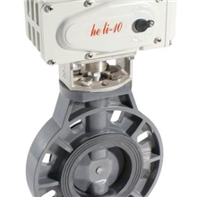 供应PVC蝶阀(图)，对夹式电动UPVC蝶阀