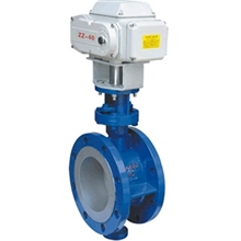 D943电动法兰硬密封蝶阀