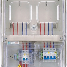 电表箱超耐用阻燃性高全网热销pc透明电表箱单相二位机械