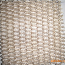 专业经销6MM厚厚床垫透气三明治网布双眼网网眼布摇篮网网眼布