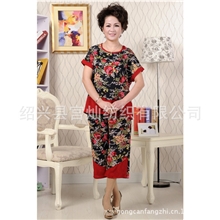 【厂家直销】供应绵绸印花绵绸30支人棉印花花布(图)