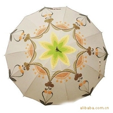 供应雨伞布面料，可涂银印花，防水，防紫外线