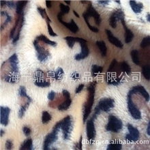 供应各种超柔短毛绒印花/花点绒等