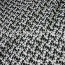菱形色织提花人棉氨纶针织时尚女装面料T-006