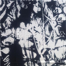 H-001人棉OE弹力印花针织时尚流行女装布料