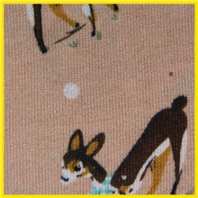 供应鹿纹印花法国绒多功能针织面料SJXL9355165cm