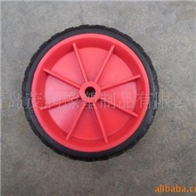 低价供应6"x1.5"橡胶轮工具车橡胶轮橡胶轮