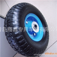 供应橡胶充气轮子，PU聚氨酯填充发泡轮胎