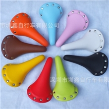 FIXEDGEAR死飞座垫复古铆钉鞍座座垫坐垫车座座包座子