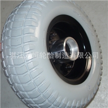 生产供应电动轮椅PU实心轮胎3.00-4