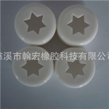 供应硅橡胶护套硅胶帽六角星硅胶套