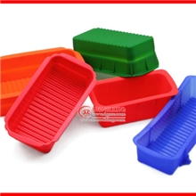 2013厂家促销硅胶蛋糕模迷你蛋糕模方形蛋糕杯矽膠蛋糕模