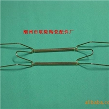 8寸两边W型款式弹簧吊盘架、隐形挂盘钩、弹簧挂盘钩