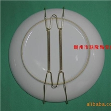 10寸两边W型款式弹簧吊盘钩、隐形挂盘钩
