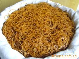 供应各种越南橡皮筋进口橡皮筋批发白色彩色黄色橡皮筋