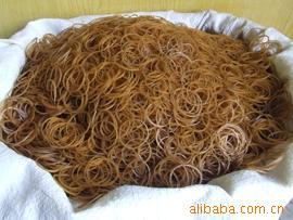 供应各种越南进口橡皮筋批发黄色白色彩色本色橡皮筋