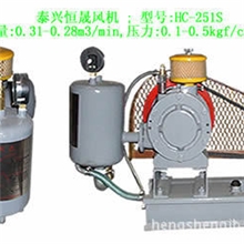 供应HC-251S回旋风机鼓风机，风量0.31-0.28m3/min