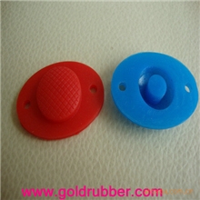 大量供应硅胶导电按键单点、各类手电底座开关按键