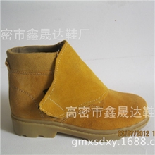 热卖热卖高密鑫晟达818焊接专用牛筋底防砸劳保鞋安全鞋