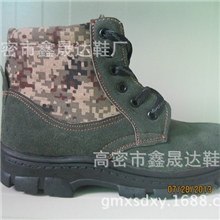 直供鑫晟达鞋业诚霖889迷彩高帮防砸耐油安全鞋劳保鞋