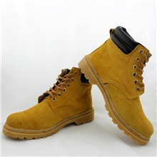 供应防砸钢包头劳保鞋安全鞋牛筋底牛皮反毛中邦