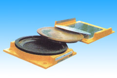 厂家直销黑龙江鹤岗盆式、板式橡胶支座东欣品牌动心品质看得见