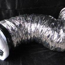 厂家直销高温伸缩软管保温软管不锈钢白铁螺旋通风管量大价优