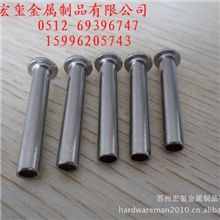 生产批发GB873不锈钢半空心铆钉