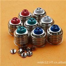 供应E27，B22，E40，E14,E26免焊铁镀镍灯头质量为先厂家直销