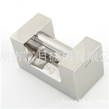 批发供应高品质的不锈钢锻造锁型砝码5kgF1级