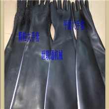 大量批发喷砂手套，喷砂大手套，颗粒大手套，黑色颗粒大手套