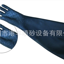 港丰批发销售加长加厚颗粒喷砂手套耐用度强量大价优