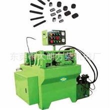 苹果手机钛合金螺母滚牙机，钛合金滚牙机视频