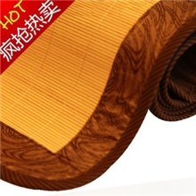 安吉森生竹凉席1.8米1.5m本色镜面席竹席御藤席双面折叠凉席批发