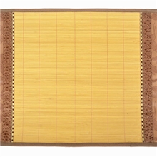 森生安吉高档竹枕套竹凉席枕套碳化金砖镶边竹席枕头套批发