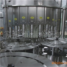 灌装机封口机旋盖机RGZ系列粒粒橙,釉粒冲灌封等液体自动生产线