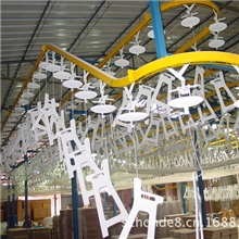 非标定制儿童家具DISK静电自动喷漆生产线