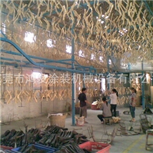 木制衣架架空式自动喷漆生产线厂家直销质量保证