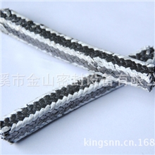 慈溪泵轴密封专用四氟石墨交织盘根|阀杆专用四氟石墨交织盘根