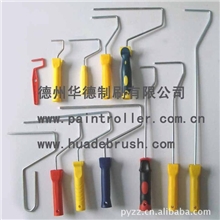 6-8mm欧式手柄油漆滚筒手柄，镀锌镀铬电泳油漆滚筒刷支架