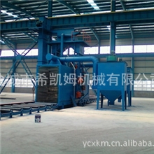 公司专业设计生产各种型号的钢结构抛丸机,QH系列钢结构抛丸机