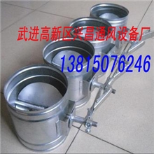 厂家直销白铁皮风阀风量调节阀手动调节阀螺旋风管蝶阀蝶阀