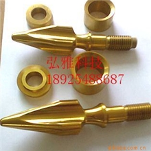 供应深圳螺杆头配件真空离子镀钛